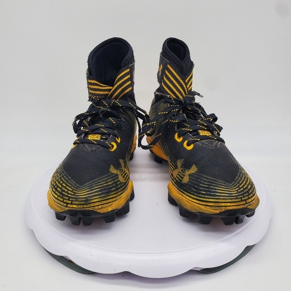 Under Armour Shoe Youth 3.5 UA Highlight MC DSG Football Soccer Cleats - Picture 2 of 9